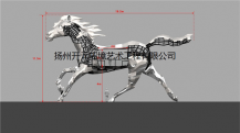成都溫江區(qū)馬雕塑日夜趕工安裝亮相馬術(shù)節(jié)....